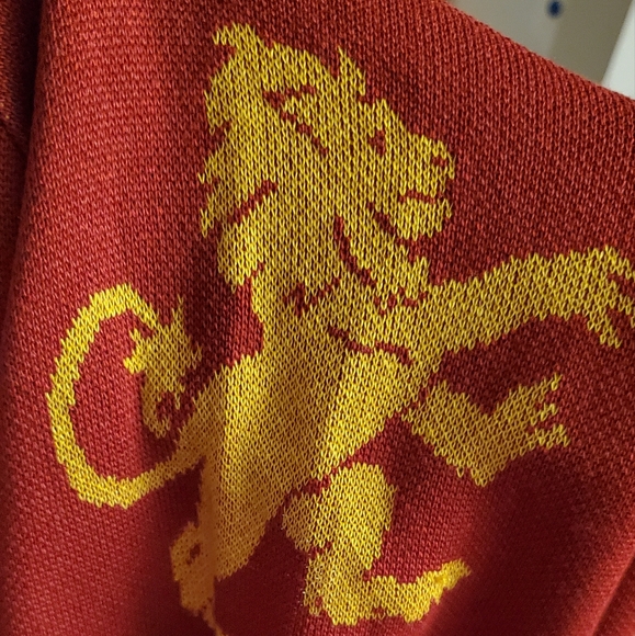 Elhoffer Design Retired Lion long Cape Sleeve Cropped Cardigan - Picture 6 of 14